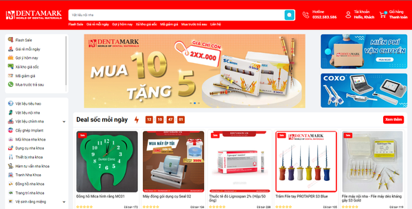 Mua nhám kẽ, lá mài kẽ răng giá rẻ tại Dentamark