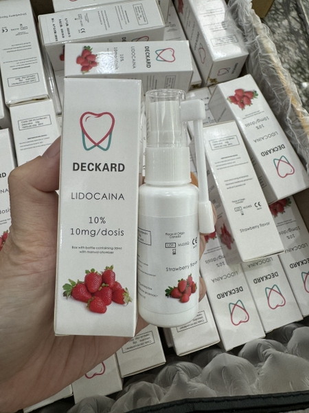 Thuốc Tê xịt Canada – DECKARD Lidocaine 10%