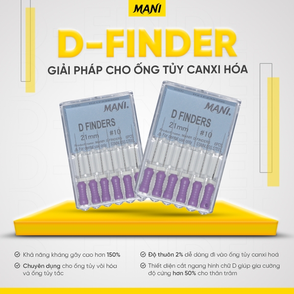 Trâm tay nội nha Mani D-Finder