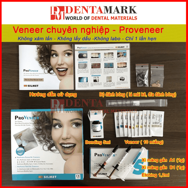 Bộ Veneer không mài - ProVeneer 2