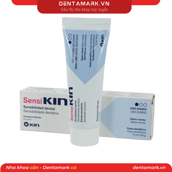 Kem Đánh Răng Sensi Kin Giảm Nhanh Ê Buốt Cho Răng Nhạy Cảm 75ml