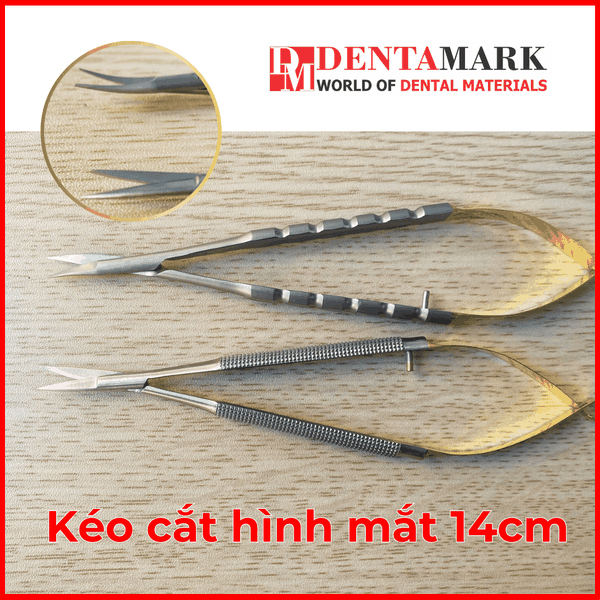 Kéo cắt hình mắt - 8