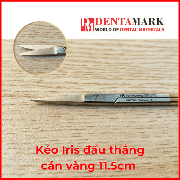 Kéo Iris đầu thẳng 11.5cm - 6