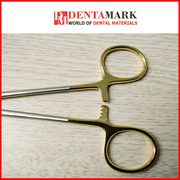 Kìm kẹp kim SA Medical Mayo Hegar TC/Gold 13cm/16cm/18cm - 2