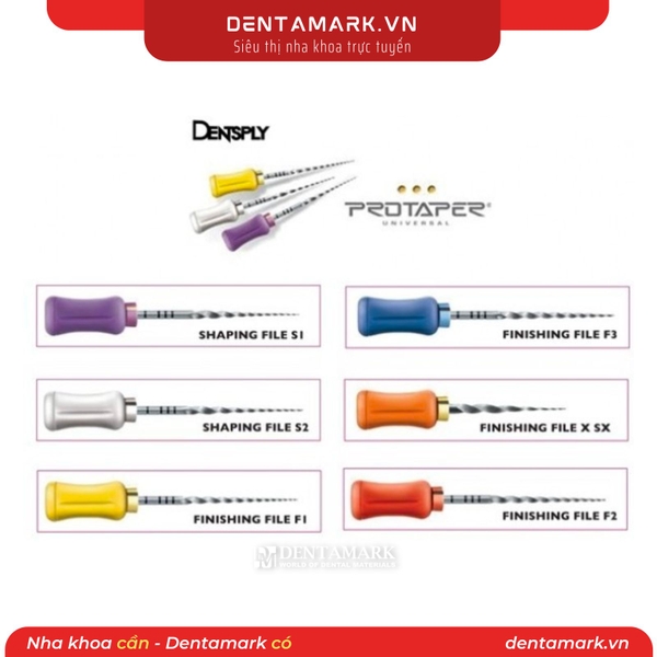 Trâm File tay PROTAPER S3 Blue (MUA 10 TẶNG 1)