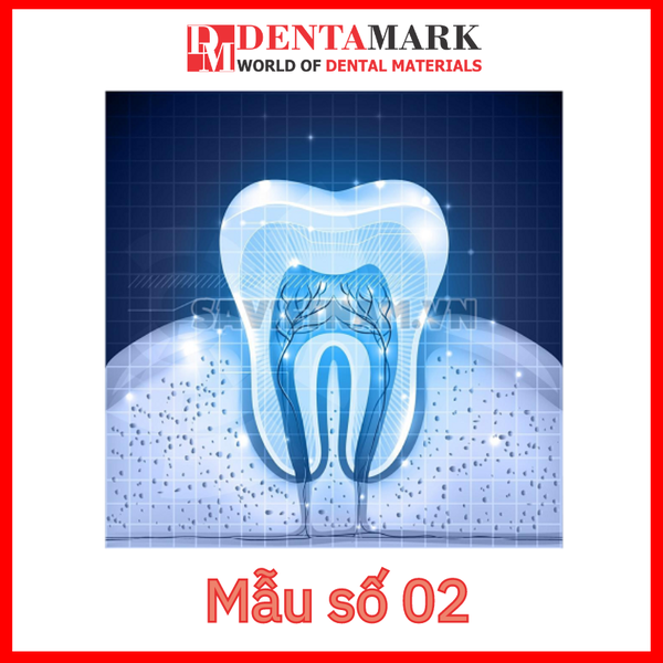 Tranh nha khoa hình răng đẹp trang trí phòng khám 3