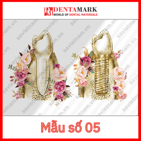 Tranh nha khoa nghệ thuật hình răng 5