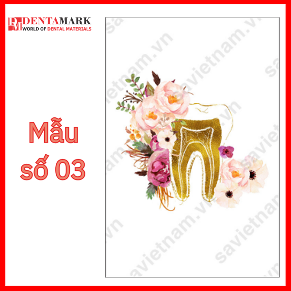 Tranh nha khoa nghệ thuật trang trí phòng khám 4