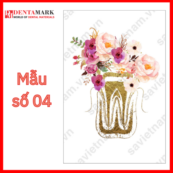 Tranh nha khoa nghệ thuật trang trí phòng khám 5
