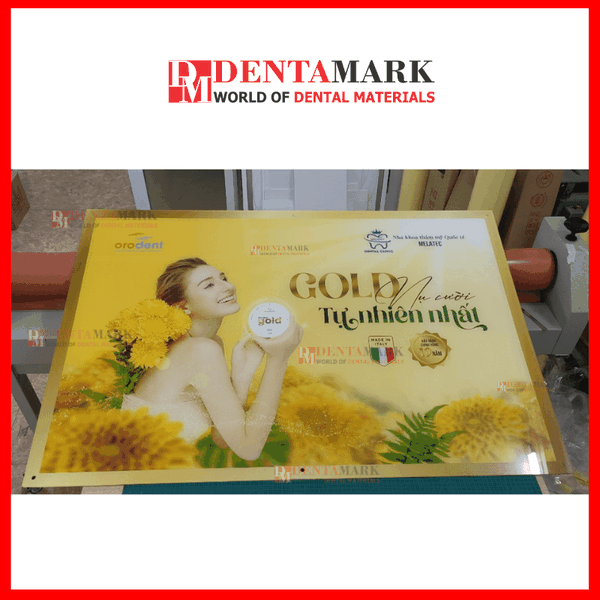 Tranh nha khoa Poster quảng cáo răng sứ Orodent 3
