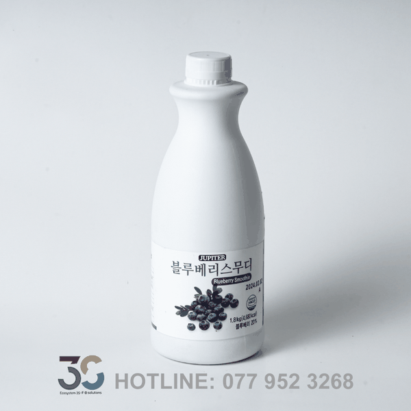Smoothies Jupiter Blueberry (Việt Quất - Chai 1.8Kg)