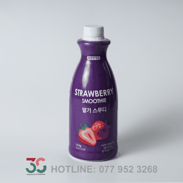Smoothies Jupiter Strawberry (Dâu - Chai 1.8Kg)