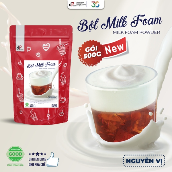 Bột Milk Foam Cà Phê Muối DPFOOD (Túi 500Gr)