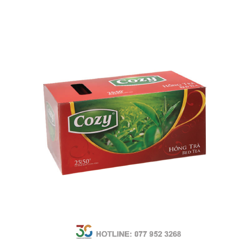 Hồng Trà Cozy (Hộp 25 gói x 2gr)