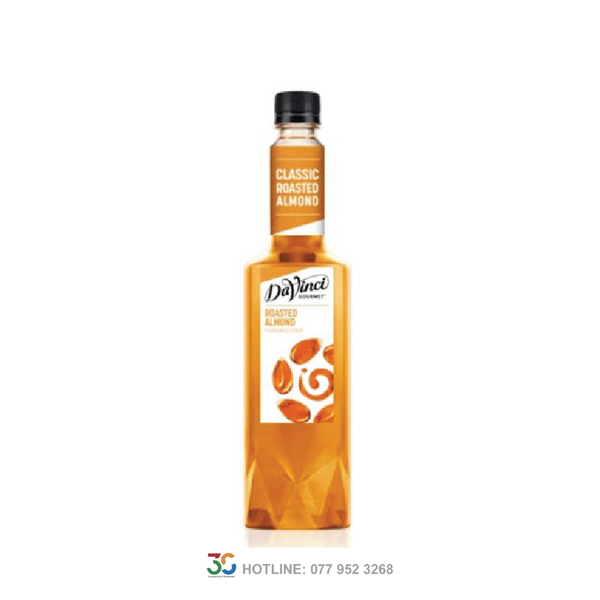 Syrup Davinci Roasted Almond (Hạnh Nhân Nướng - Chai 750ml)