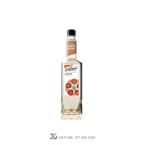 Syrup Davinci Hazelnut (Quả Phỉ - Chai 750ml)