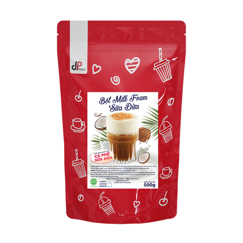 Bột Milk Foam Sữa Dừa 500G DP Food