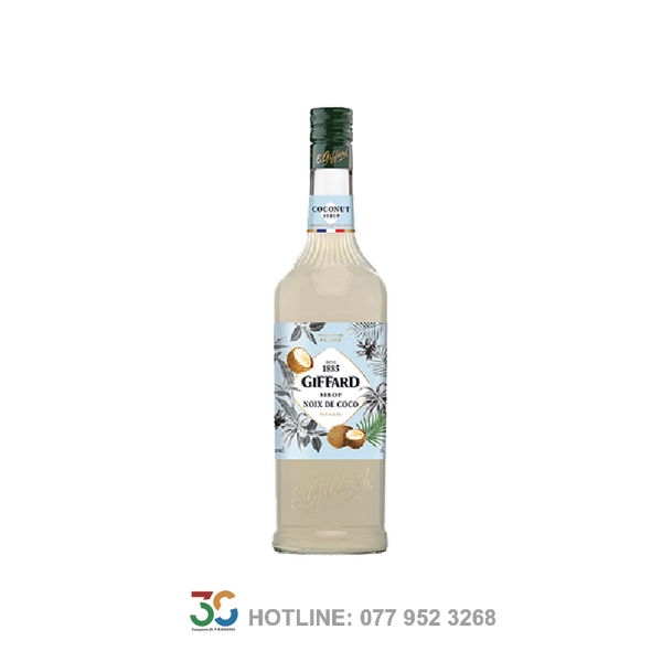 Syrup Giffard Coconut (Dừa - Chai 1L)