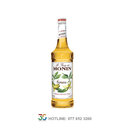 Syrup Monin Banana (Chuối - Chai 700ml)
