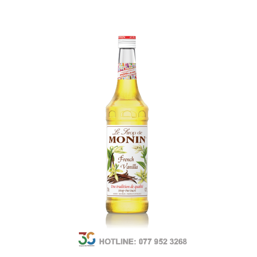 Syrup Monin French Vanilla (Vani Pháp - Chai 700ml)