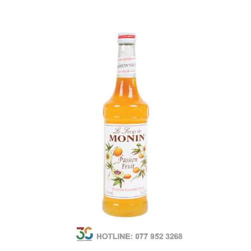 Syrup Monin Passion Fruit (Chanh Dây - Chai 700ml)