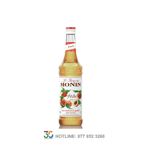 Syrup Monin Peach (Đào - Chai 700ml)