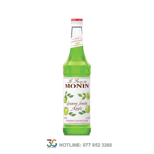 Syrup Monin Green Apple (Táo Xanh - Chai 700ml)