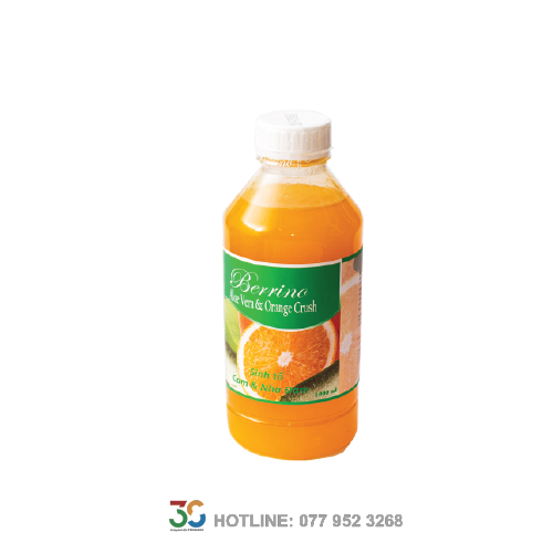 Sinh Tố Berrino Cam & Nha Đam (Chai 1L)