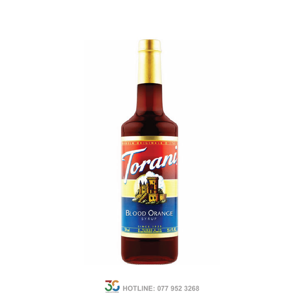 Syrup Torani Blood Orange (Cam Đỏ - Chai 750ml)