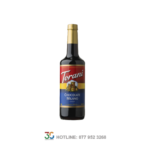 Syrup Torani Chocolate Milano (Chai 750ml)