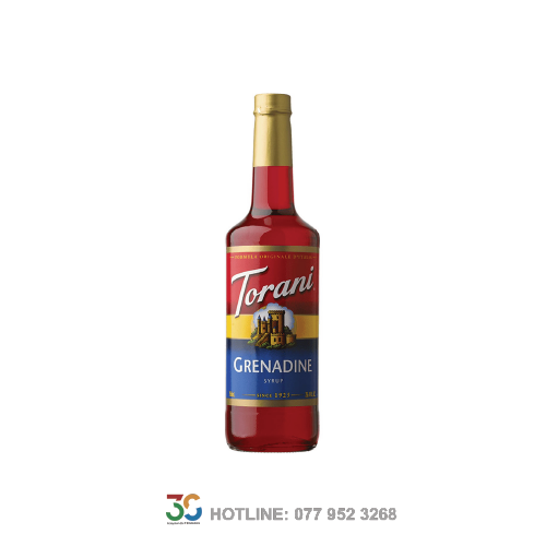 Syrup Torani Grenadine (Lựu Cây - Chai 750ml)