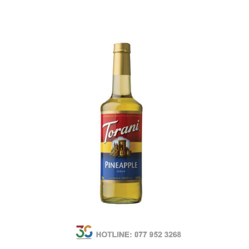 Syrup Torani Pineapple (Thơm - Chai 750ml)