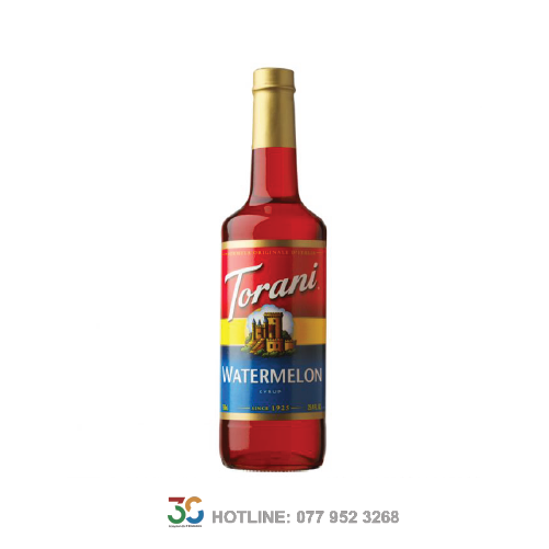Syrup Torani Watermelon (Dưa Hấu - Chai 750ml)