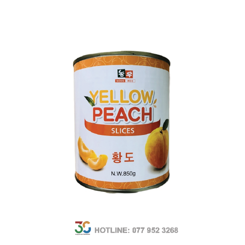 Đào Lon Yellow Hàn Quốc (Lon 820gr)