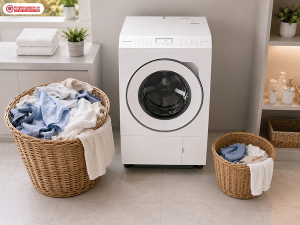 Máy giặt sấy 12kg chỉ có thể sấy khoảng 6kg quần áo mỗi chu trình