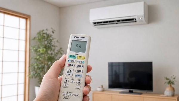 Lỗi F3 điều hòa Daikin hiển thị trên remote khi máy gặp bất thường