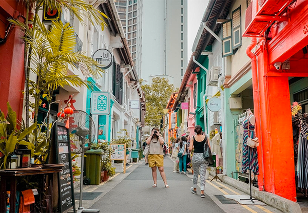 Check-in Haji Lane - Con phố nghệ thuật tại Singapore