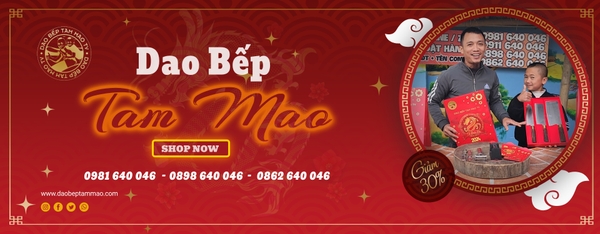 banner dao bếp Tam Mao