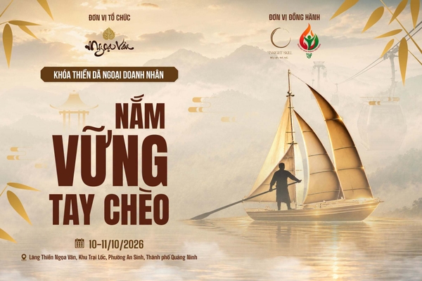 Nắm Vững Tay Chèo Khoảng lặng dành riêng cho người đang một mình chèo lái con thuyền doanh nghiệp