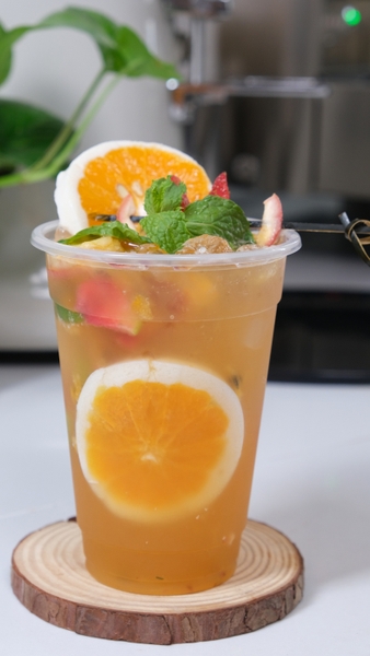 Công thức Trà Trái Cây nhiệt đới cho quán