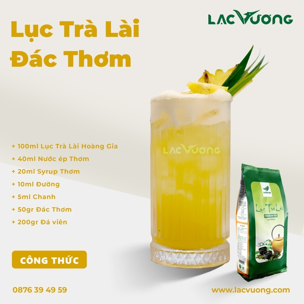 Công thức Lục Trà Lài Đác Thơm ngon cho quán