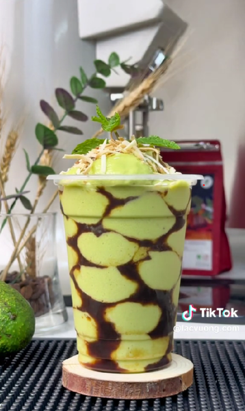 Sinh Tố Bơ Cà Phê