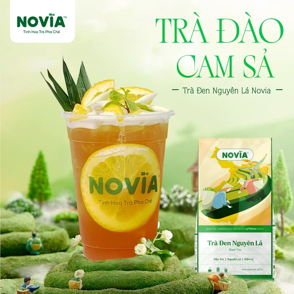 Trà Đào Cam Sả món ngon cho mọi quán