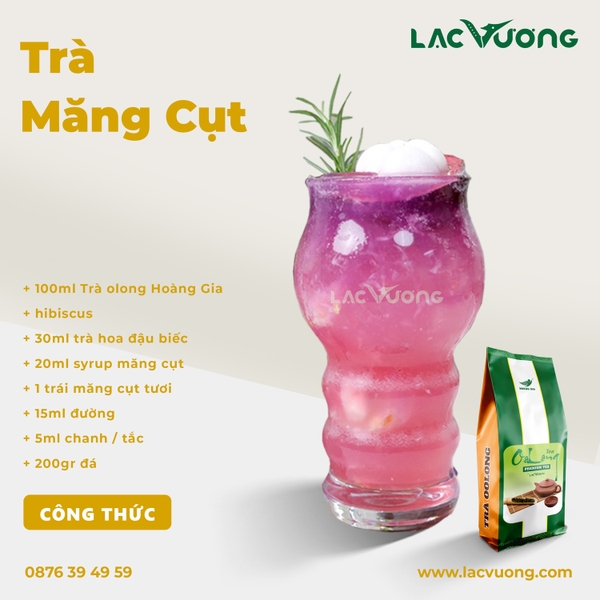 Công thức pha chế Trà Măng Cụt tươi cho quán