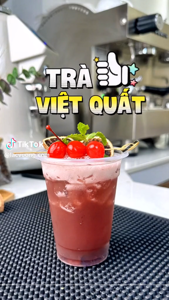 Công thức trà Việt Quất cho quán