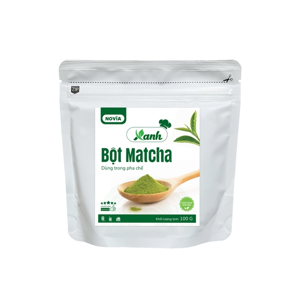 Bột Matcha Xanh Novia 100g