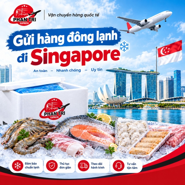 dịch vụ gửi hàng đông lạnh đi singapore 