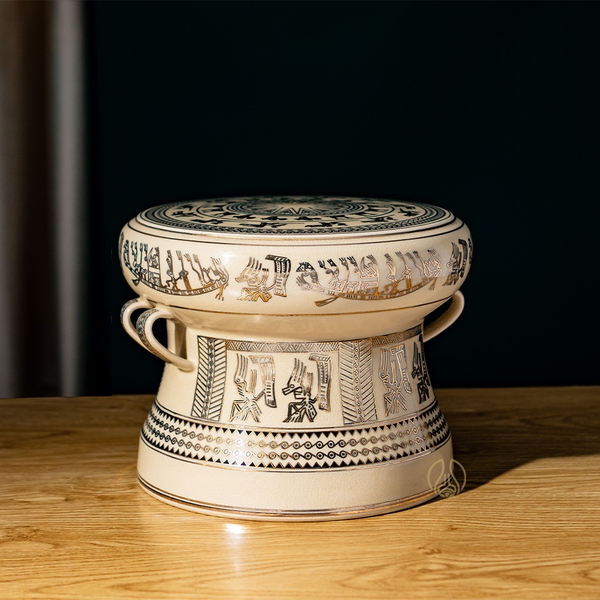 ベトナムの陶器Trống Đồng gốm Chu Đậu TRỐNG ĐỒNG GỐM CHU ĐẬU | CÔNG TY CỔ PHẦN GỐM CHU ĐẬU