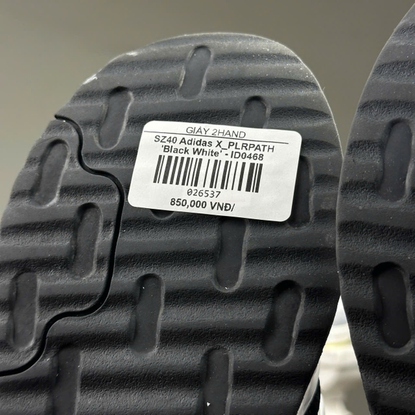 SZ40 Adidas X_PLRPATH 'Black White' - ID0468 026537 - Giày 2hand Cần Thơ