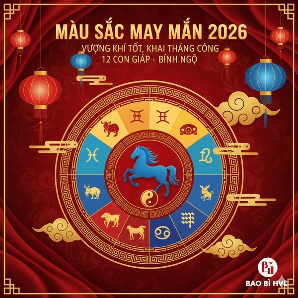 Năm 2026 Hợp Màu Gì? Màu Sắc May Mắn 12 Con Giáp Năm Bính Ngọ